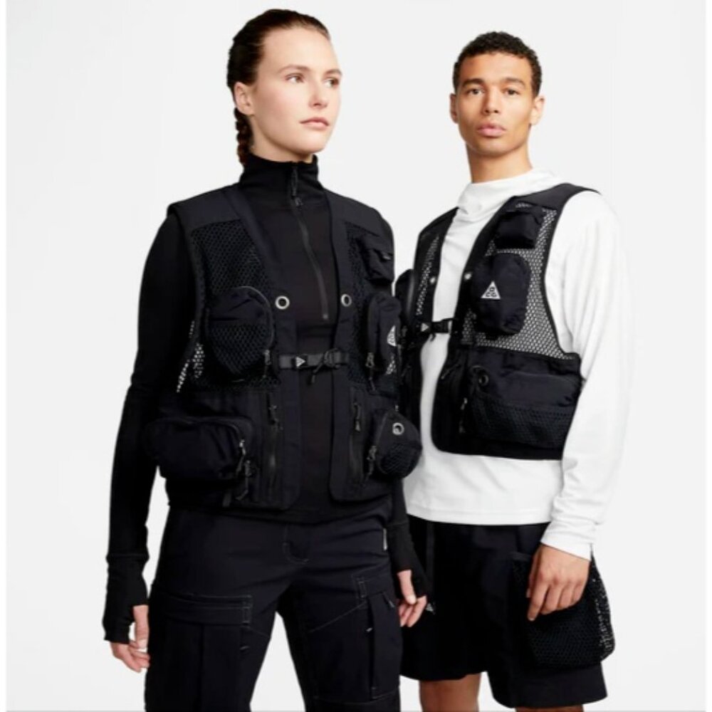NIKE ACG BUTTLES VEST DN3919-010 Hiking Trail Oregon Adult Unisex Size 2XL NEW - Picture 3 of 15
